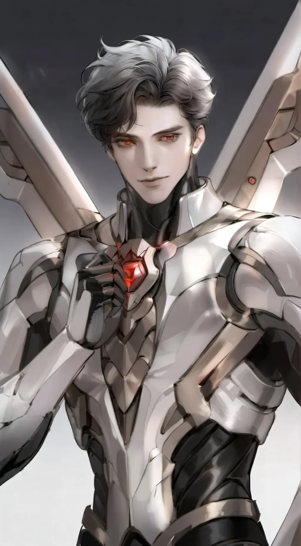ai character: Robot Invasion background
