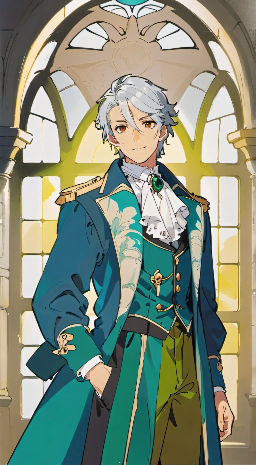 ai character: Jonathan  background