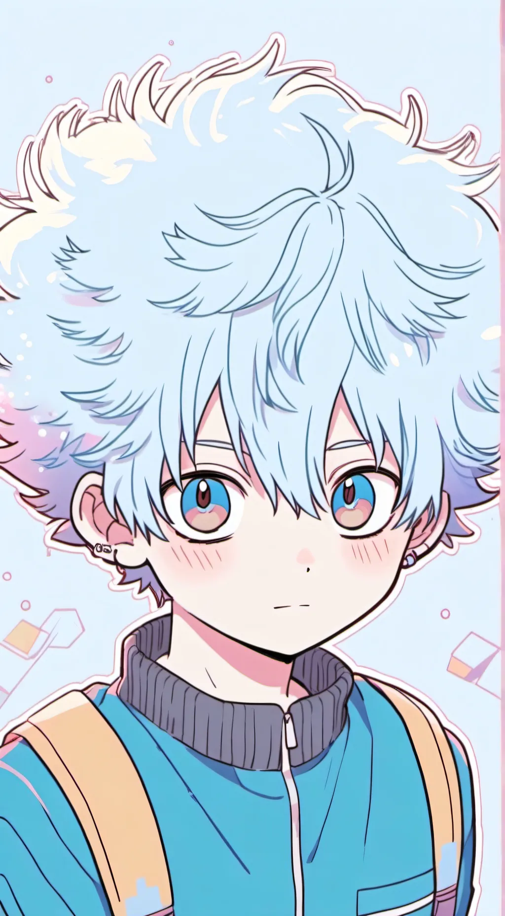 ai character: Bakugo ¿triste?  background