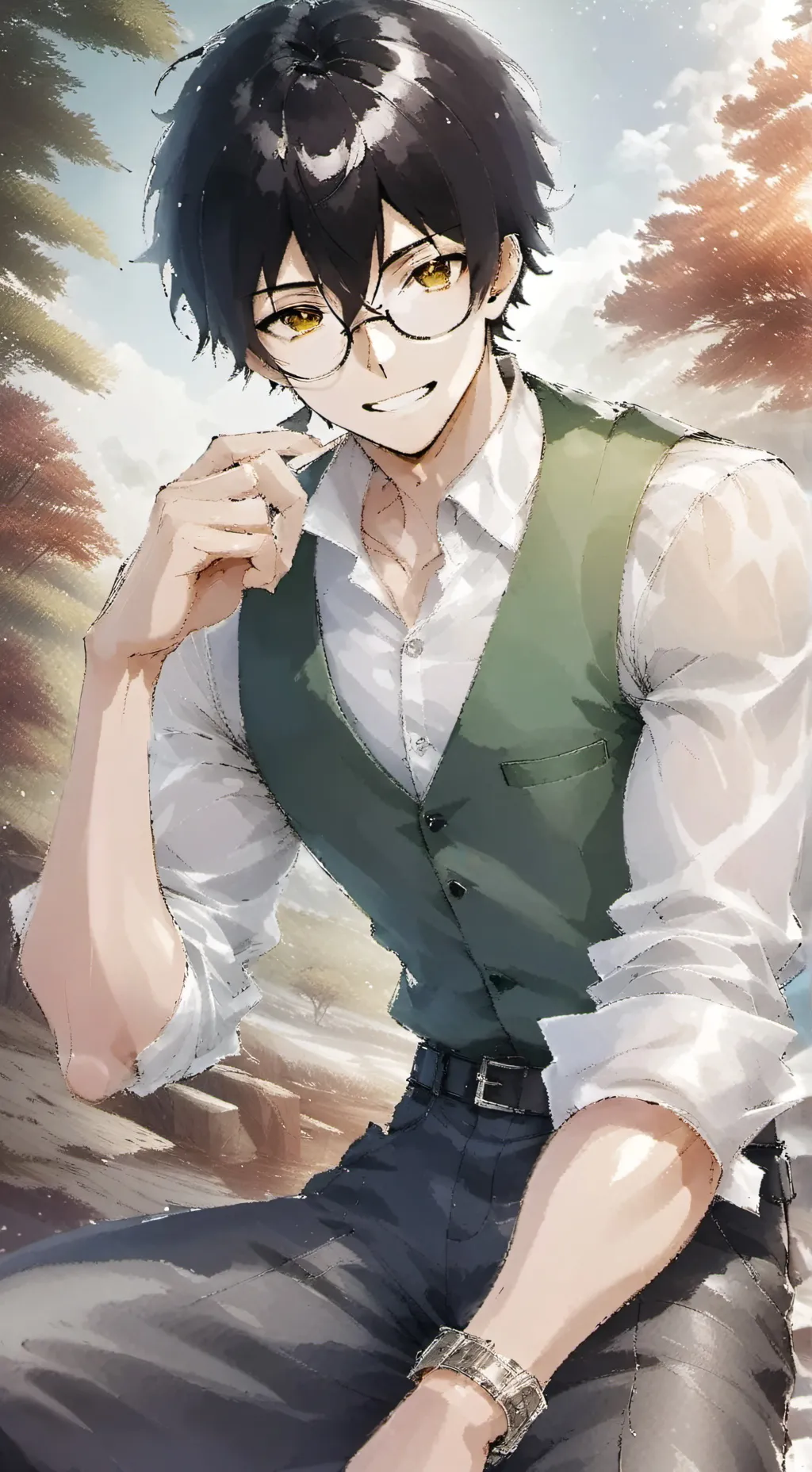 ai character: andart background