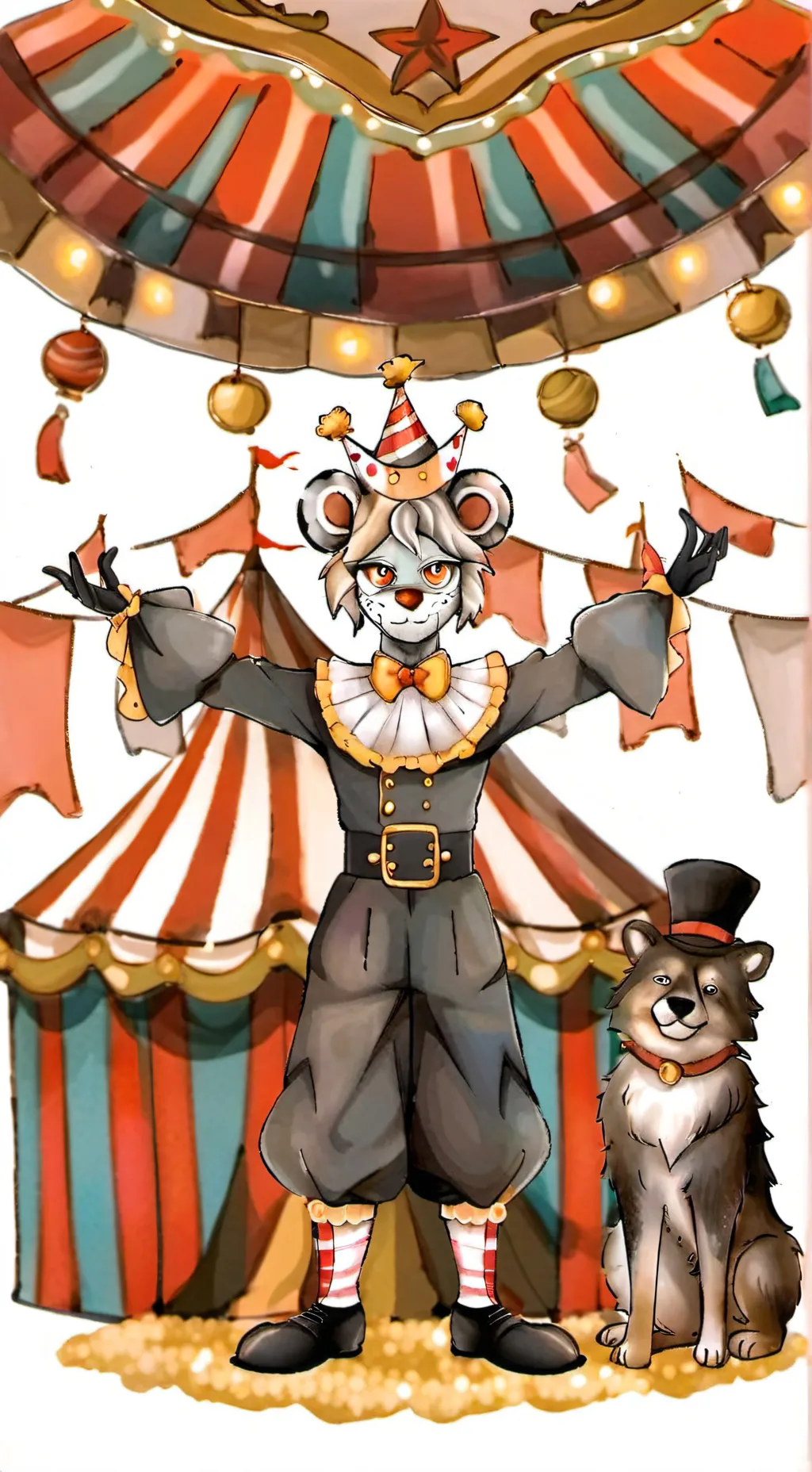 ai character: el circus dw background