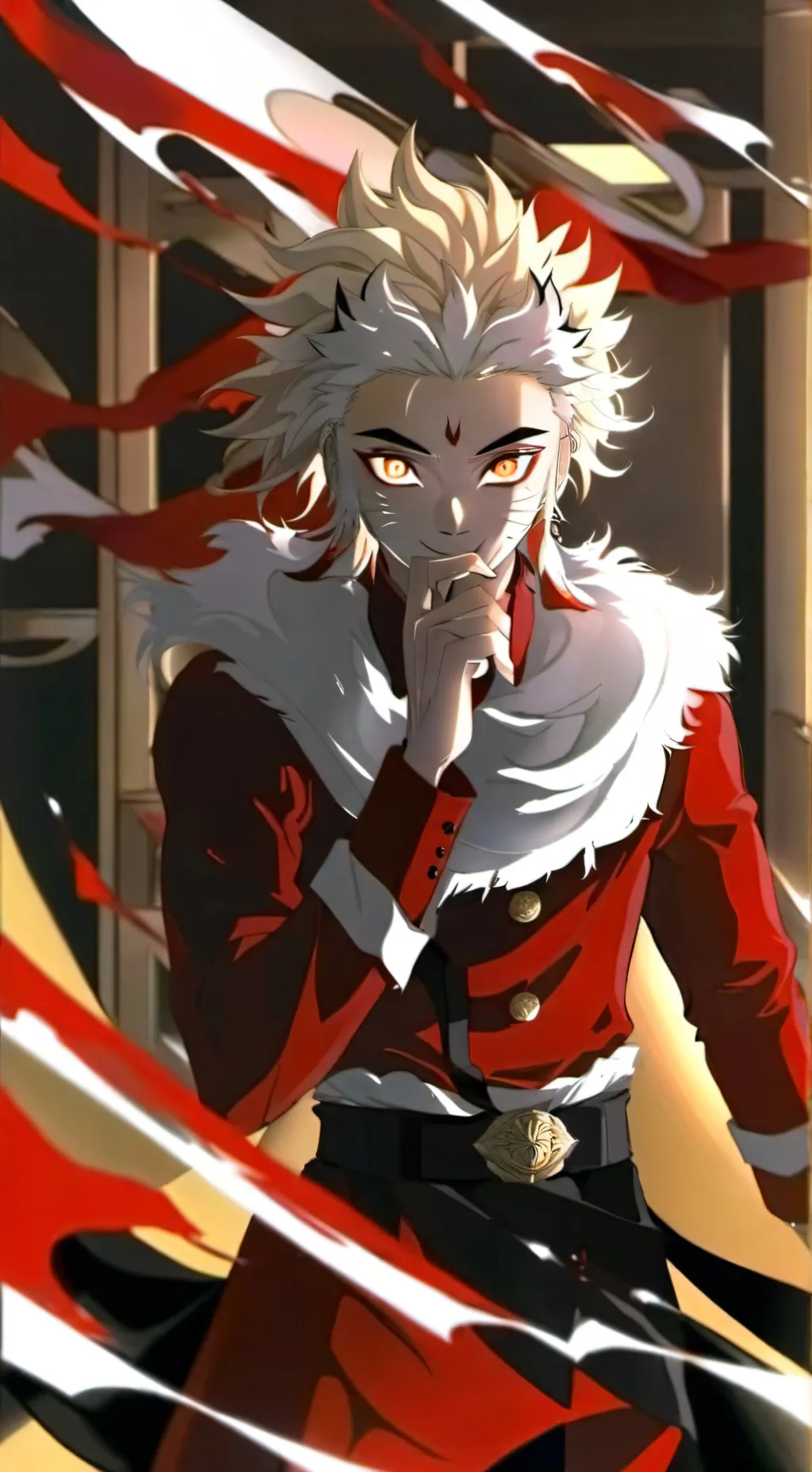 ai character: rengoku  background