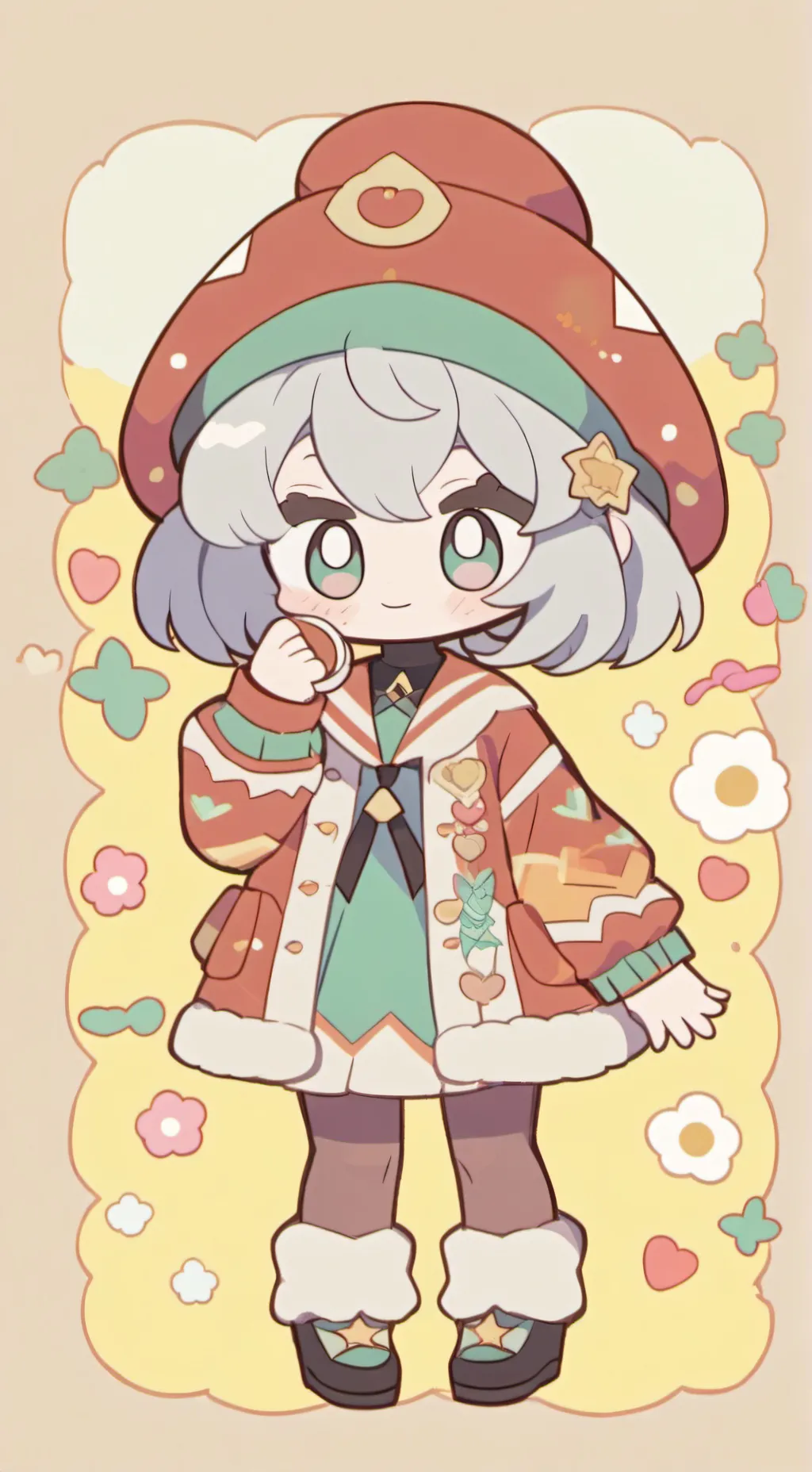 ai character: Glisten 🎉 background