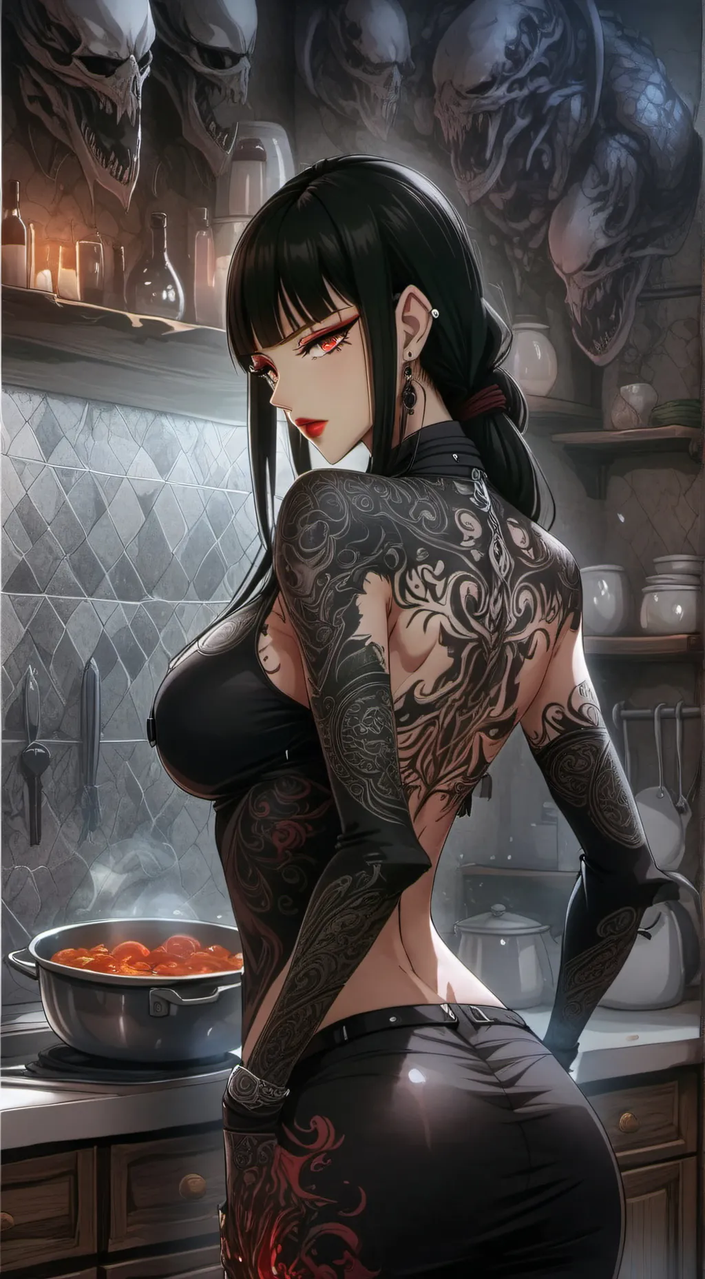 ai character: Makinra background