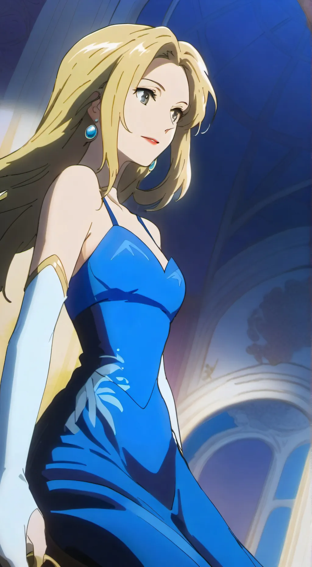 ai character: anonymous girl background