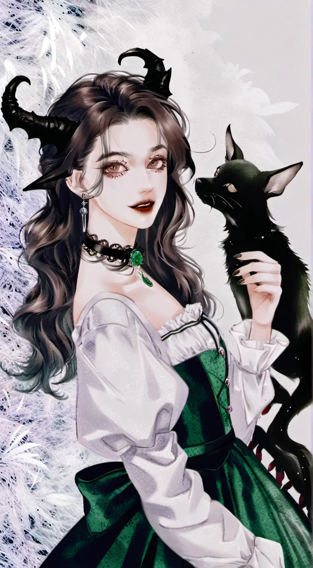 ai character: amelia bloomie  background