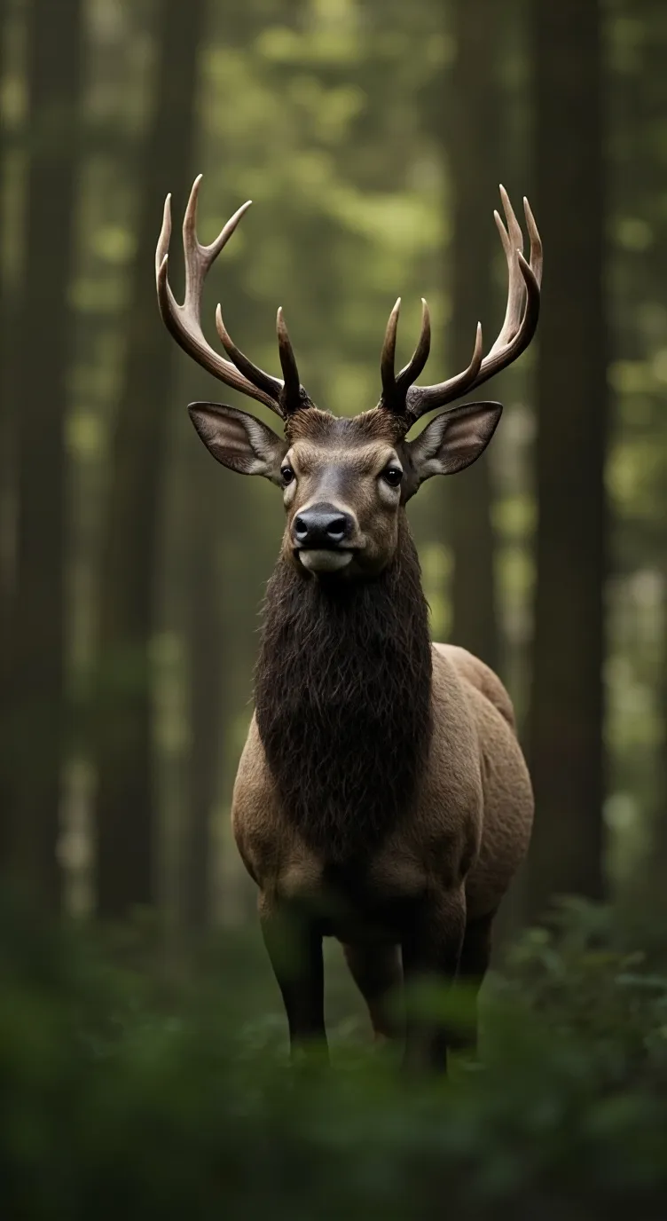 ai character: elk background