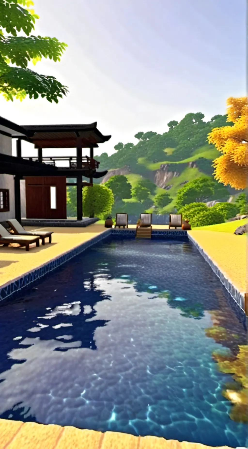 ai character: ami  background