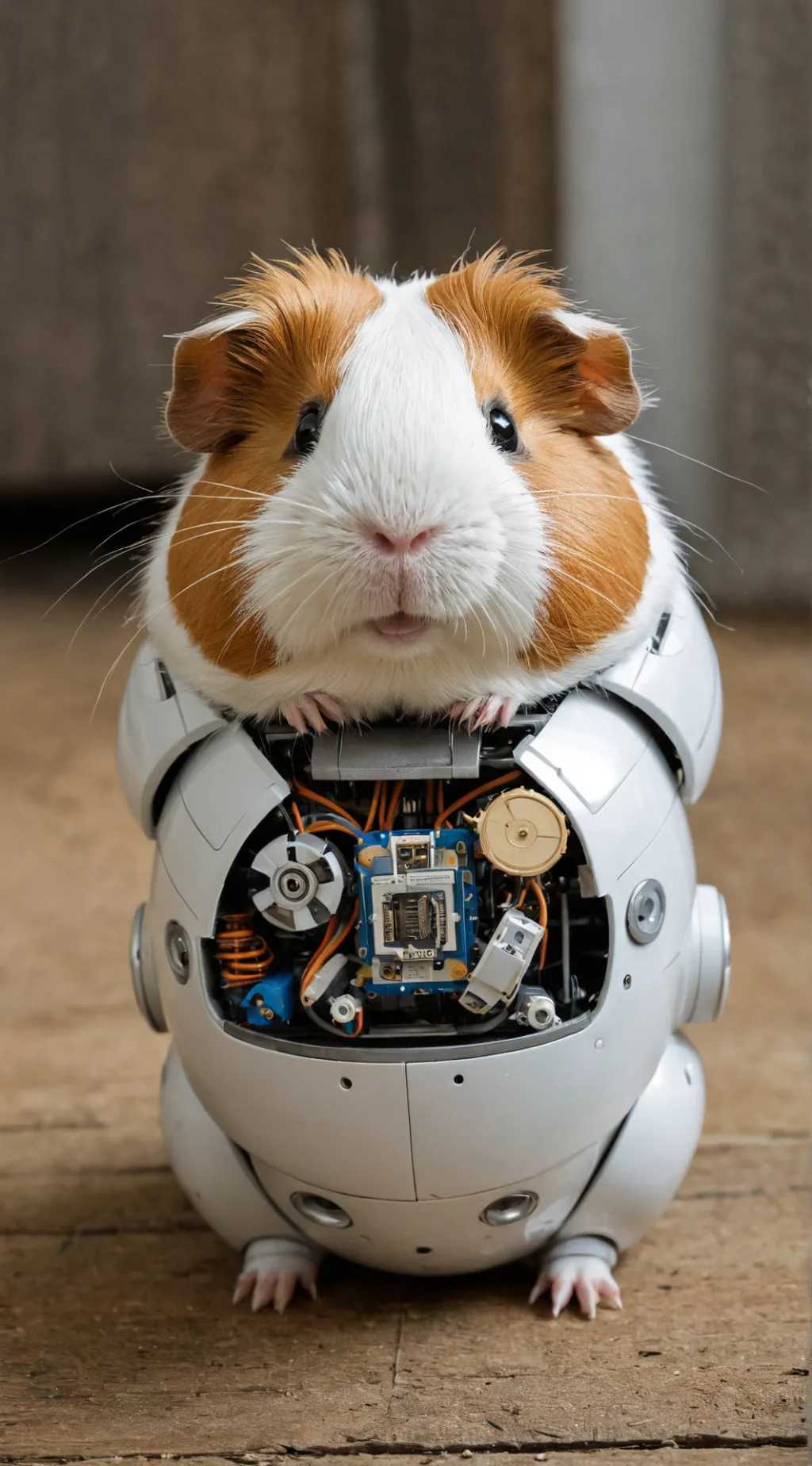 ai character: hamster helper  background