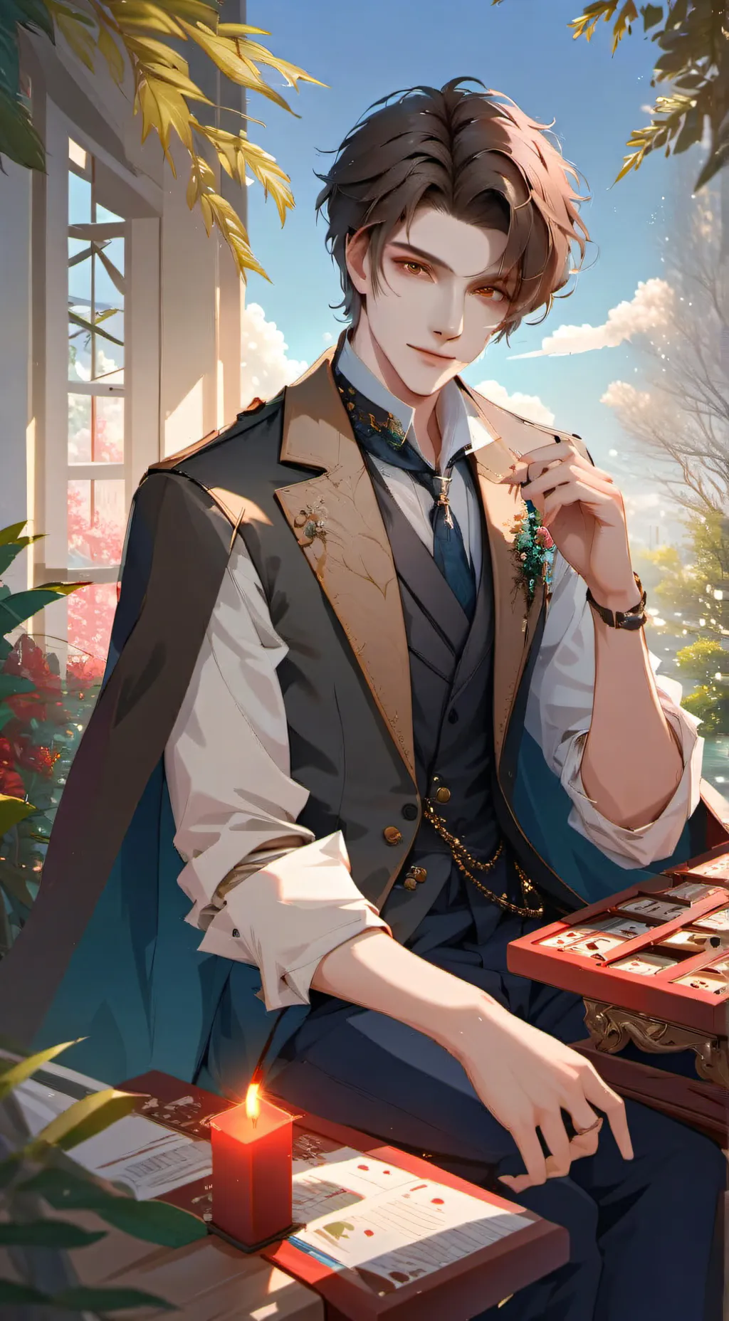 ai character: alex background