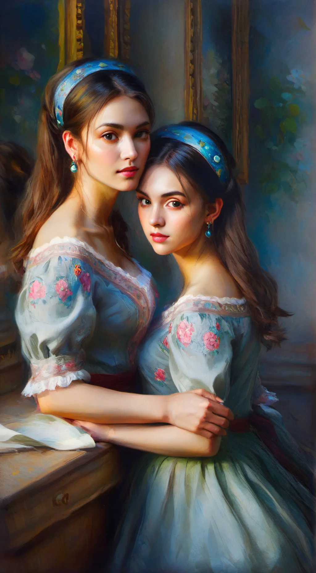 ai character: the new bedrooms background