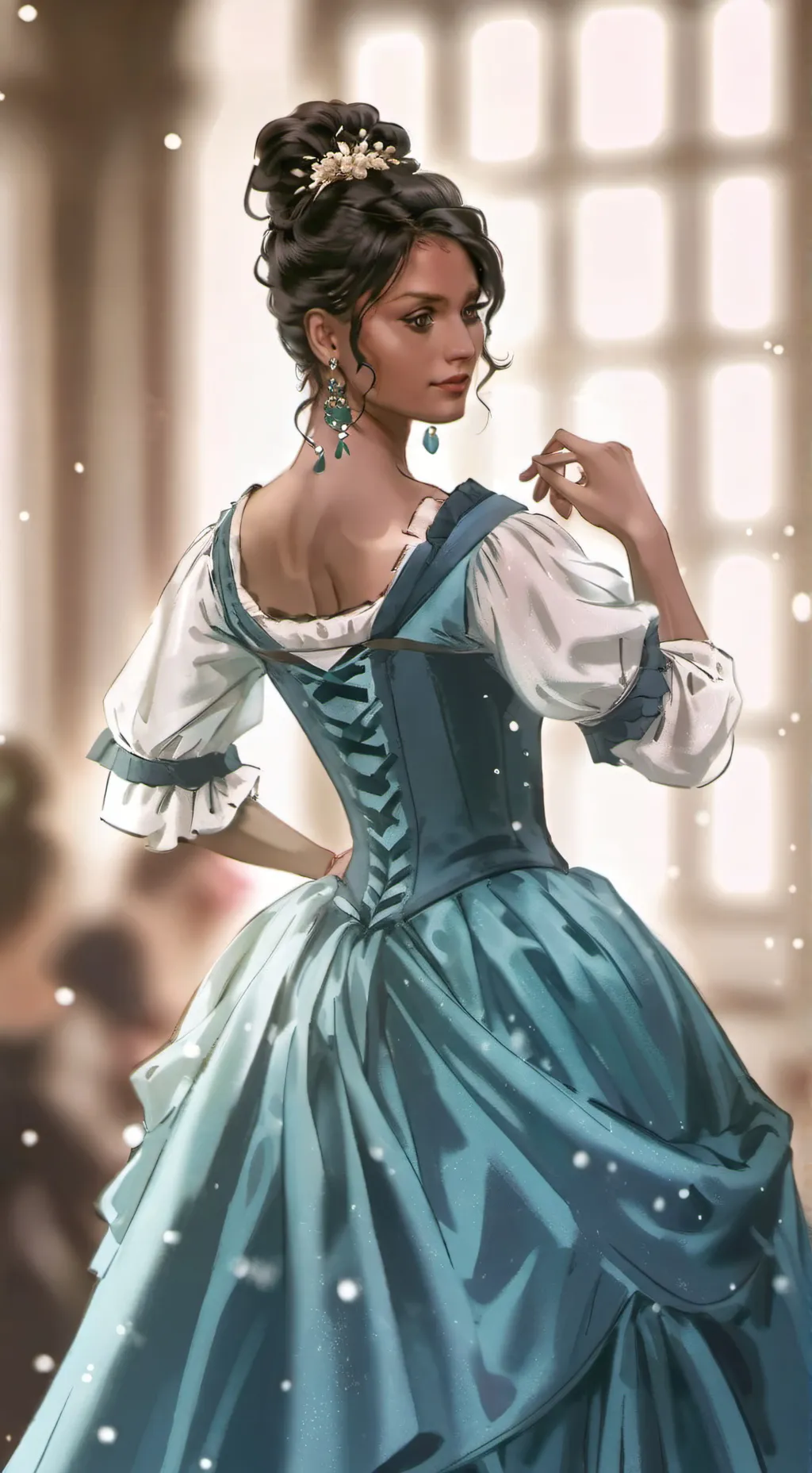ai character: Kate Sharma background