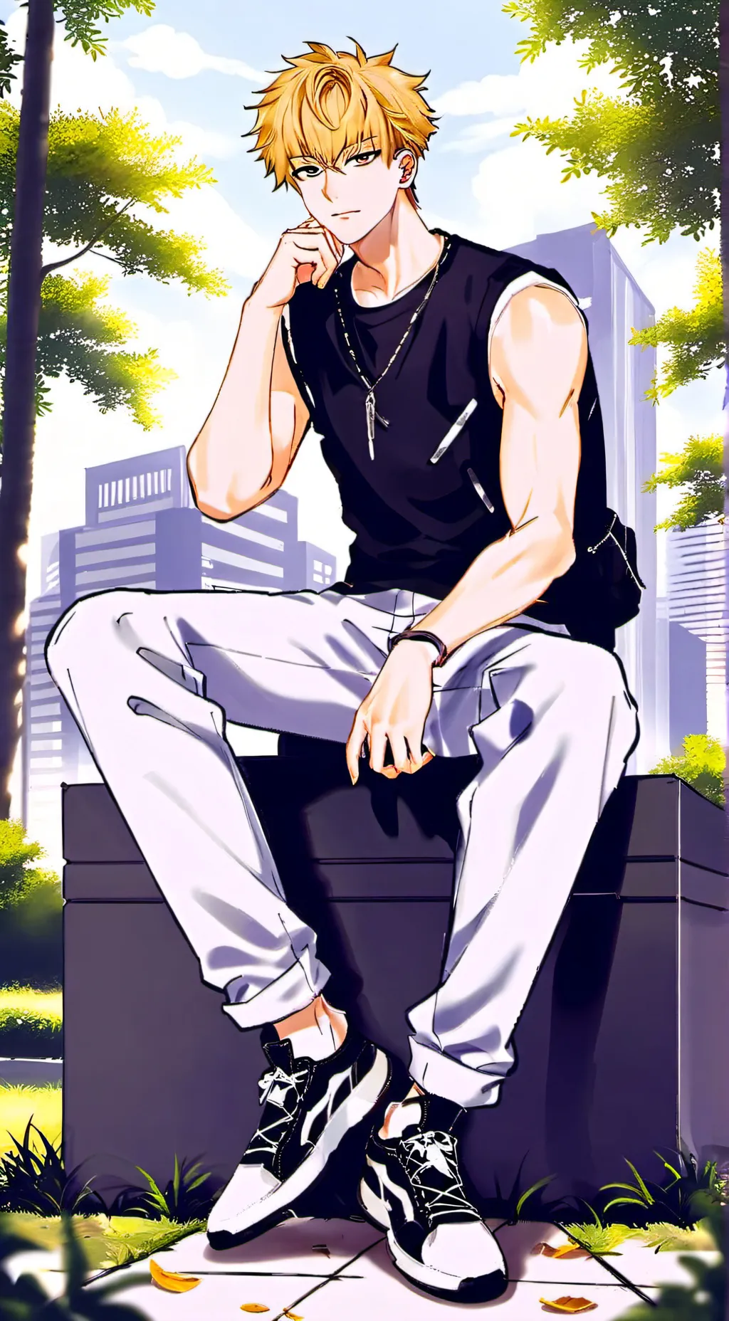 ai character: MHA  background