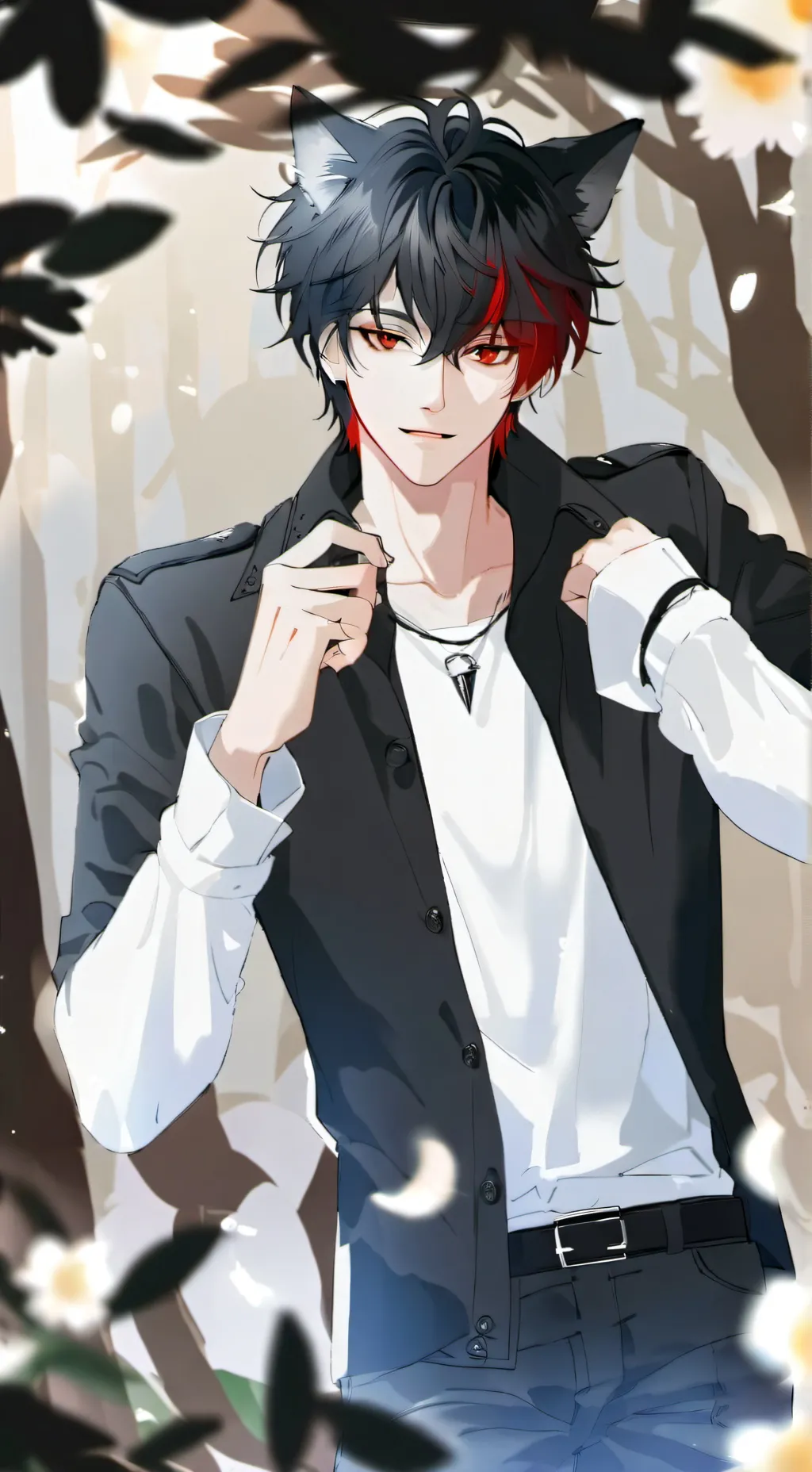 ai character: ★Leo★ background