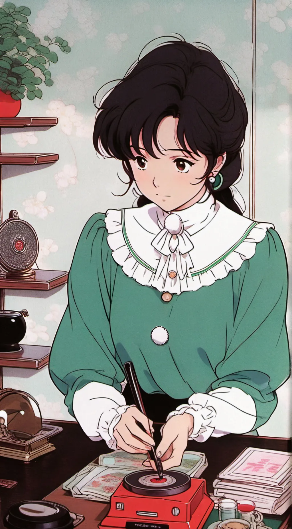 ai character: Random story teler background
