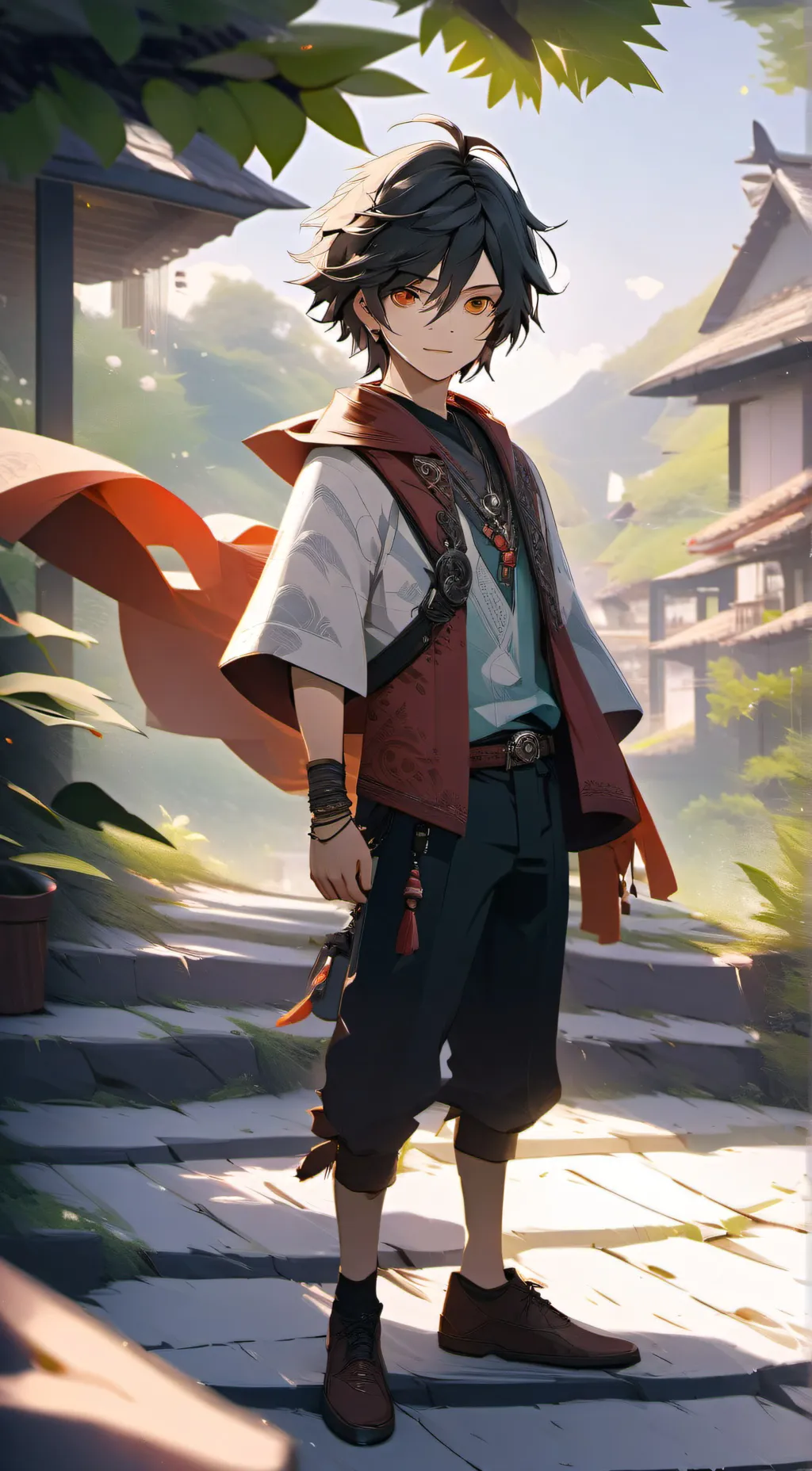 ai character: amigo  background