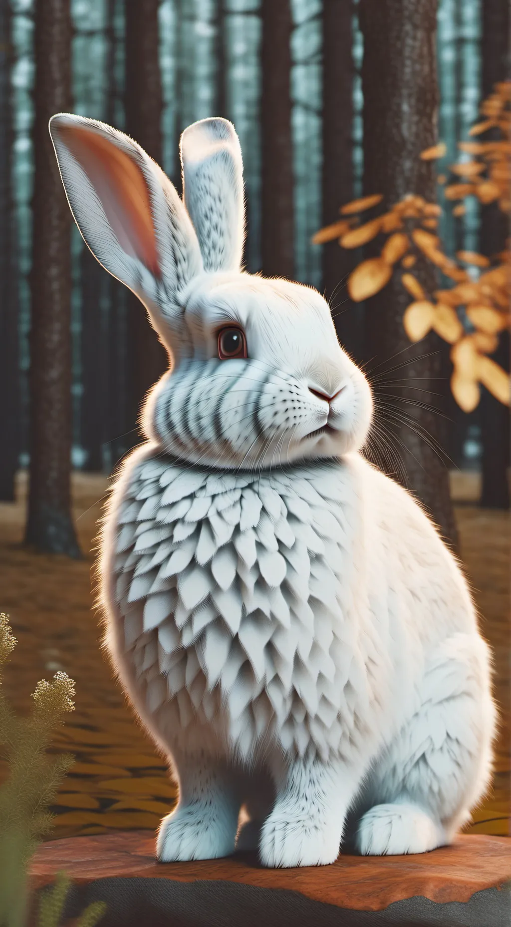 ai character: Bunny background