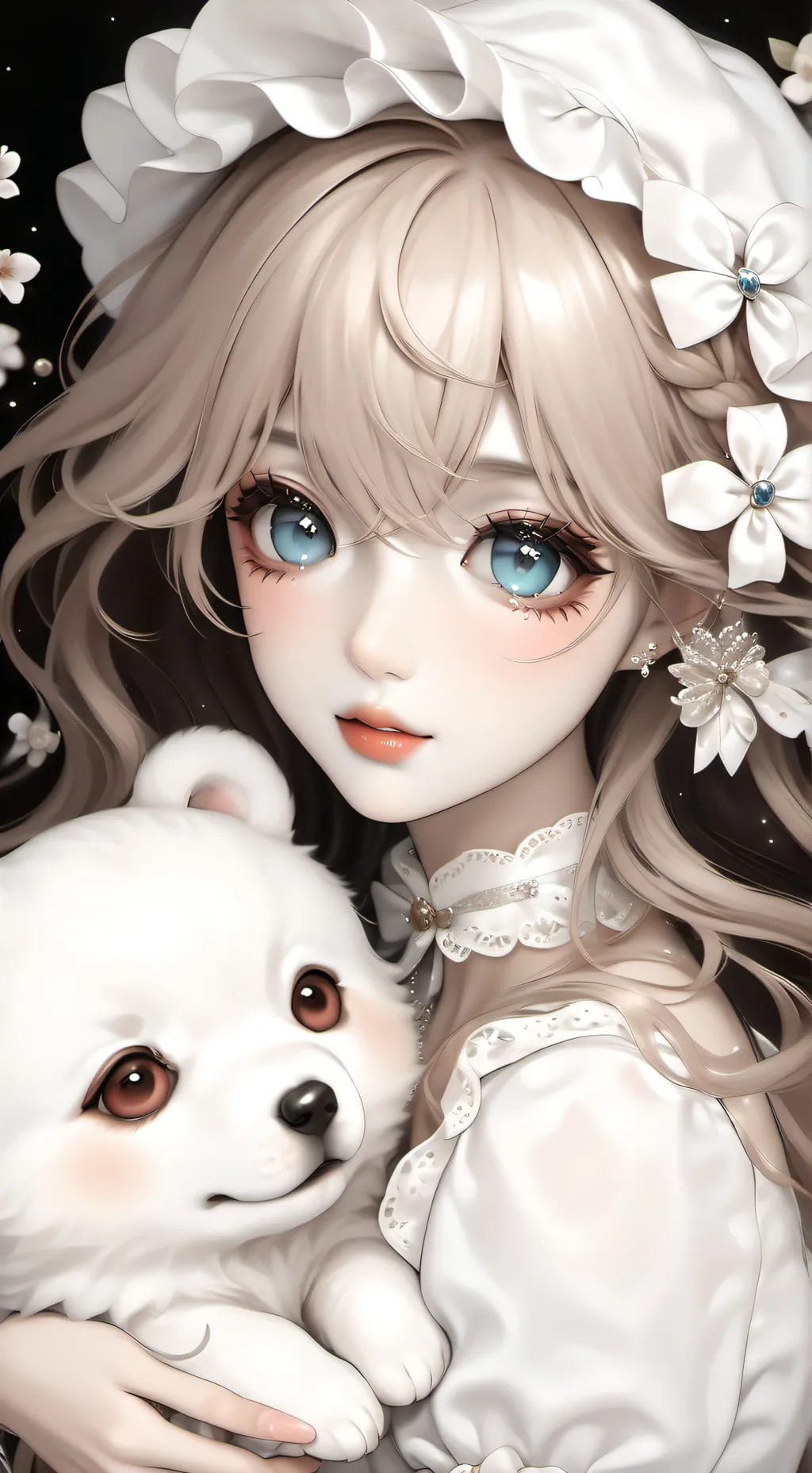 ai character: emma  background