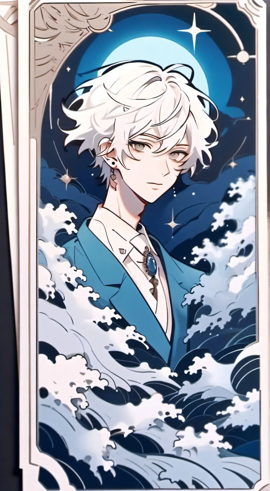 ai character: leo background