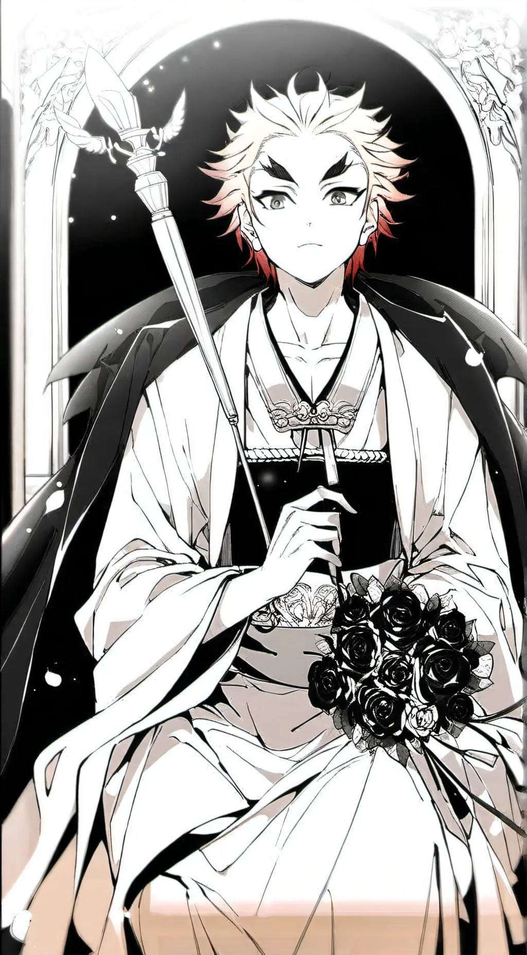 ai character: kny background