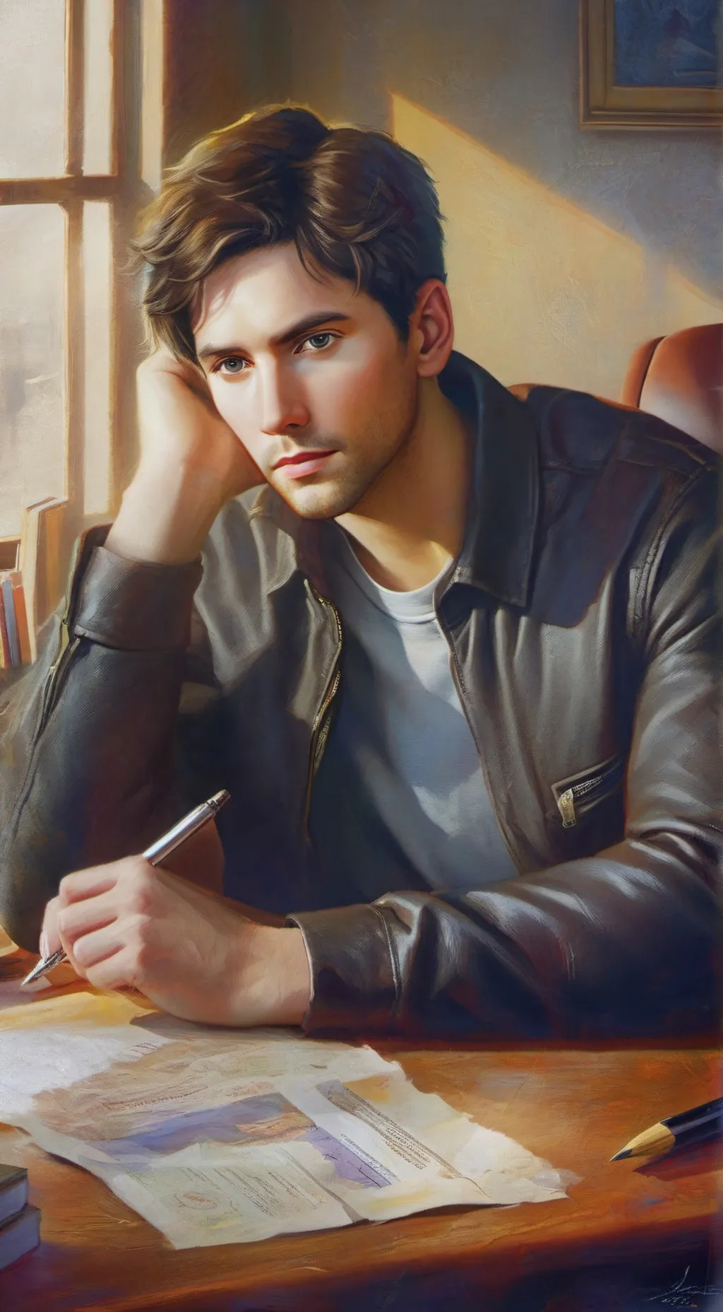 ai character: DI Hayden Evans background