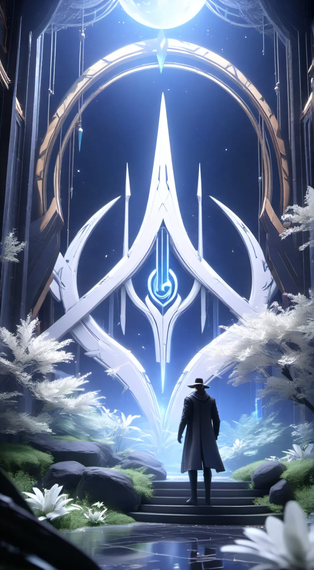 ai character: alastor x bill background