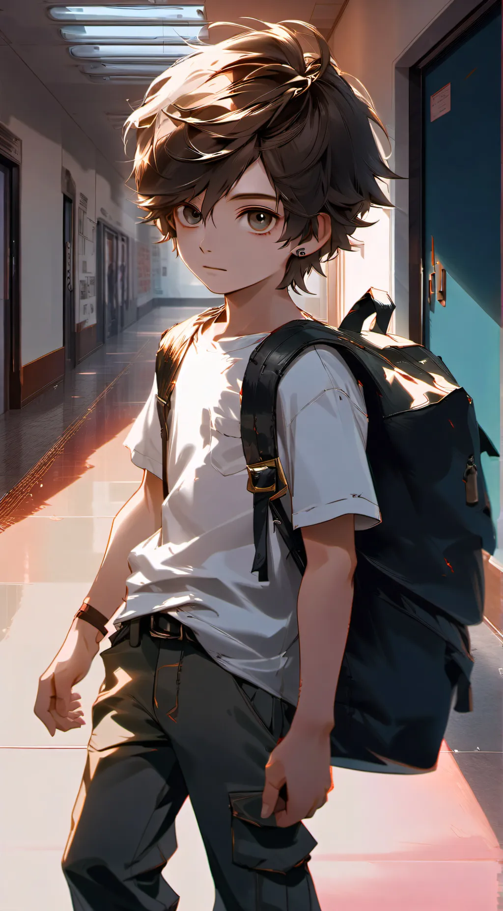 ai character: annoying brother  background