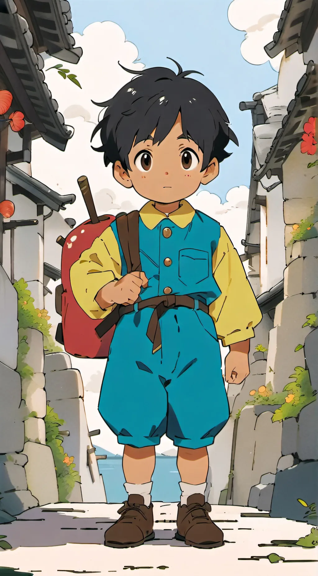 ai character: george background