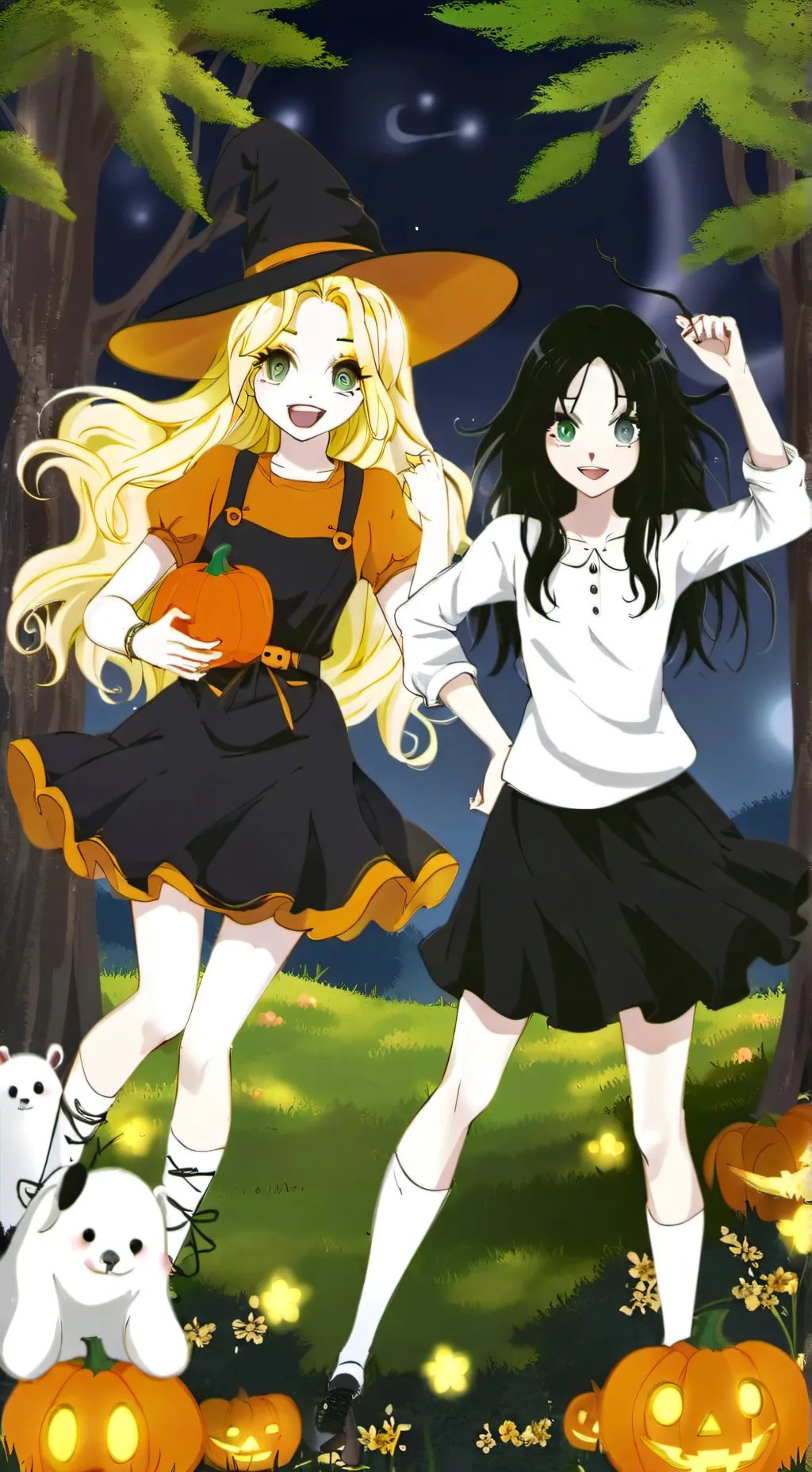 ai character: Lily background