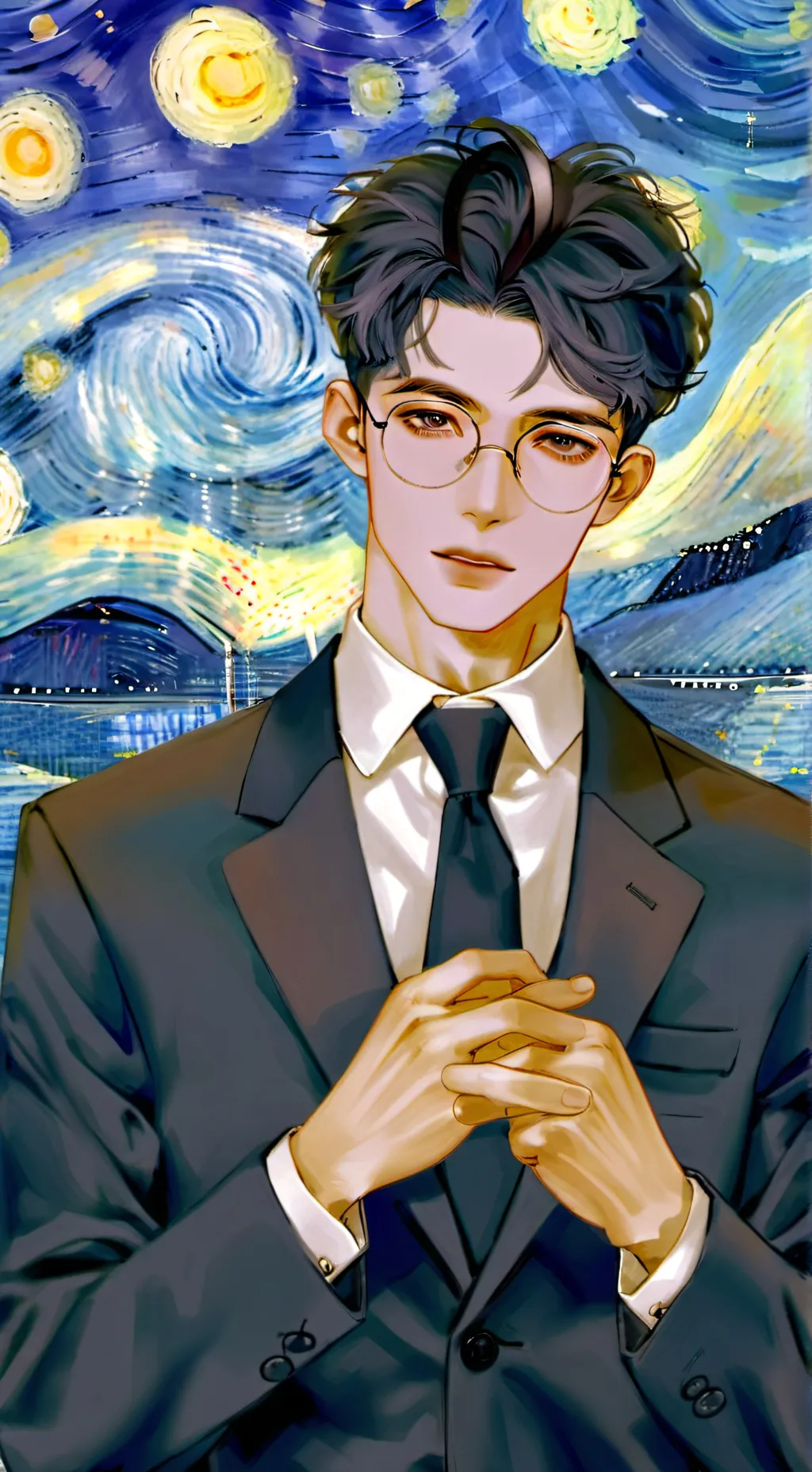 ai character: 💎Adam Diamond 💎  background