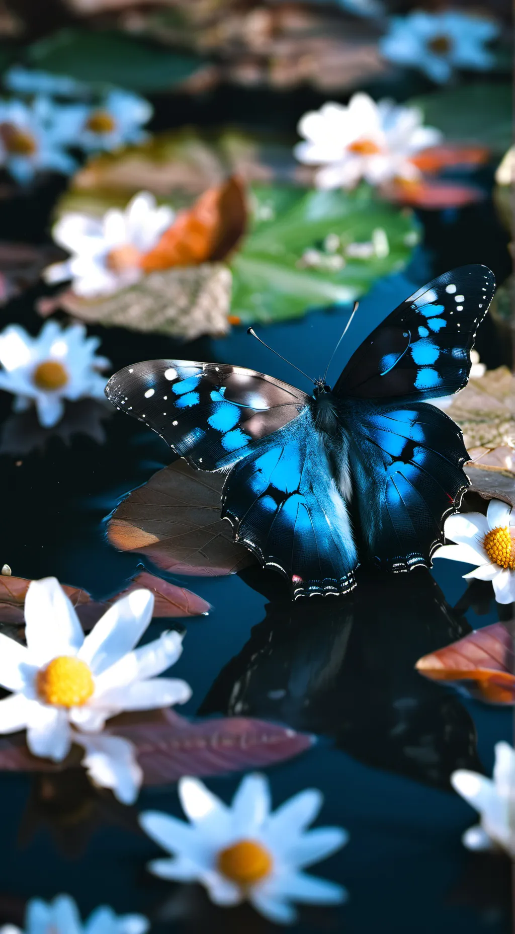ai character: a butterfly  background