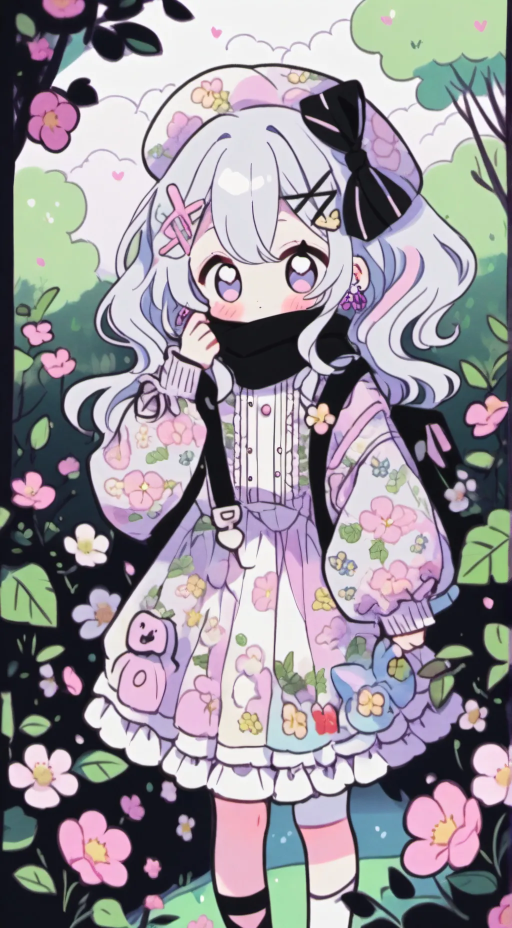 ai character: bebe en tu casa  background