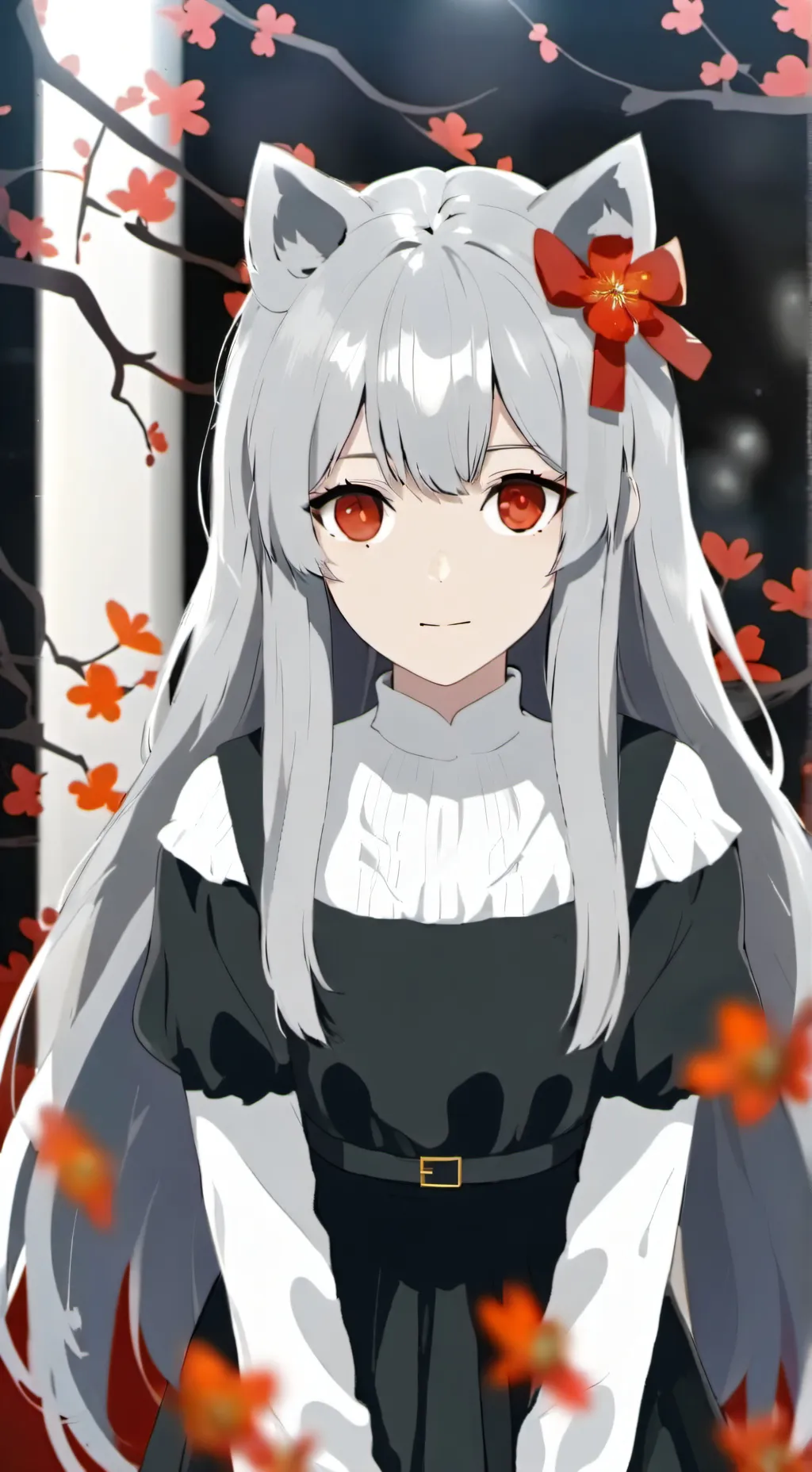 ai character: Angela  background