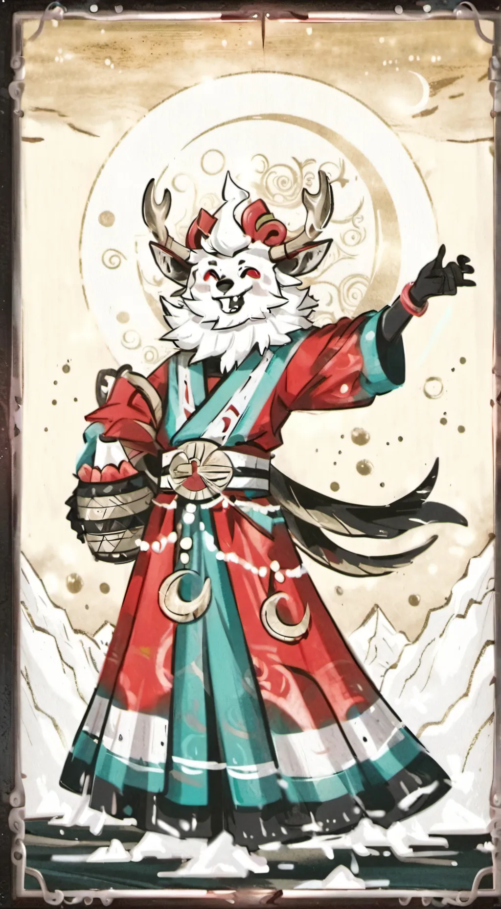 ai character: blot  background