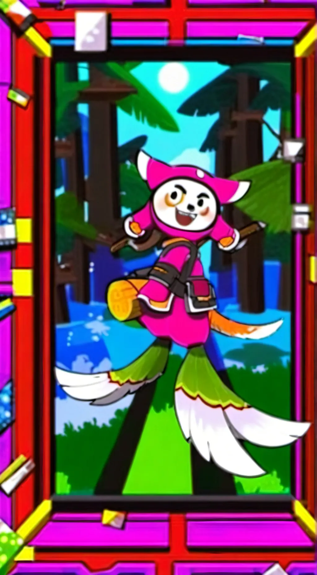 ai character: (Kevin) Nyanwolf background