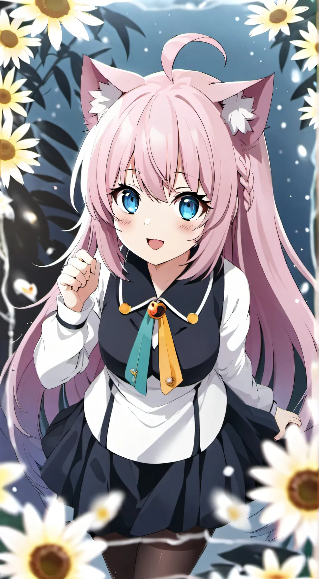 ai character: Kitty background