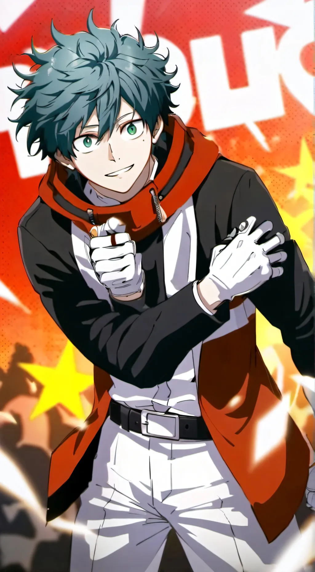 ai character: MHA New Student background