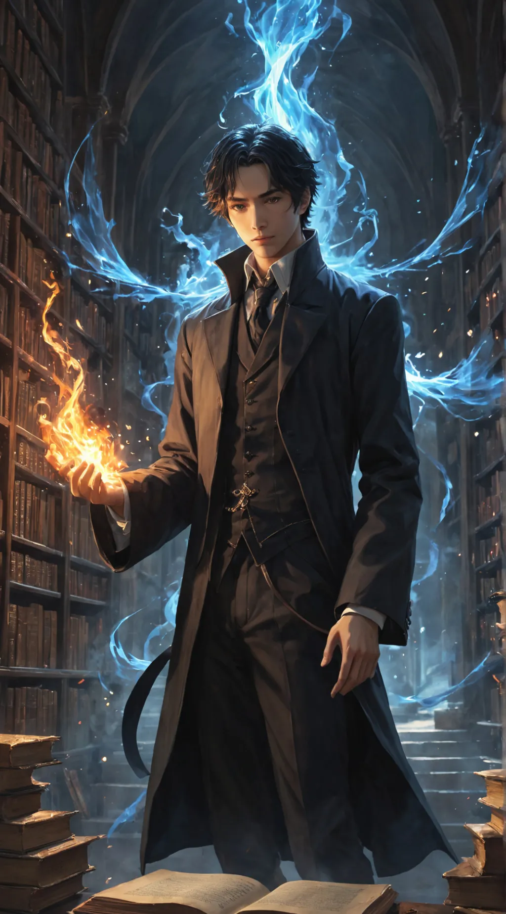 ai character: Lucien background