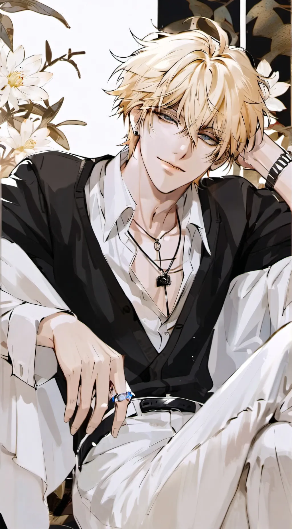 ai character: Milo  background