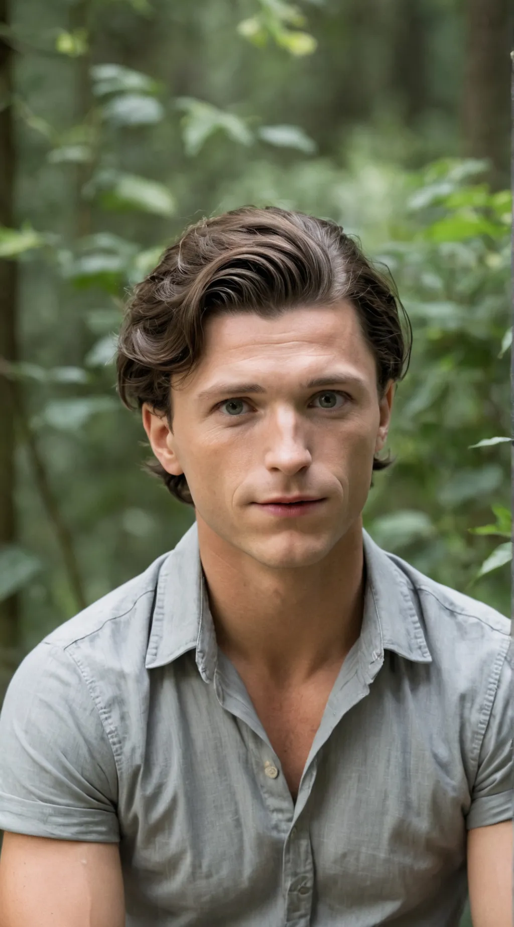 ai character: Tom Holland background