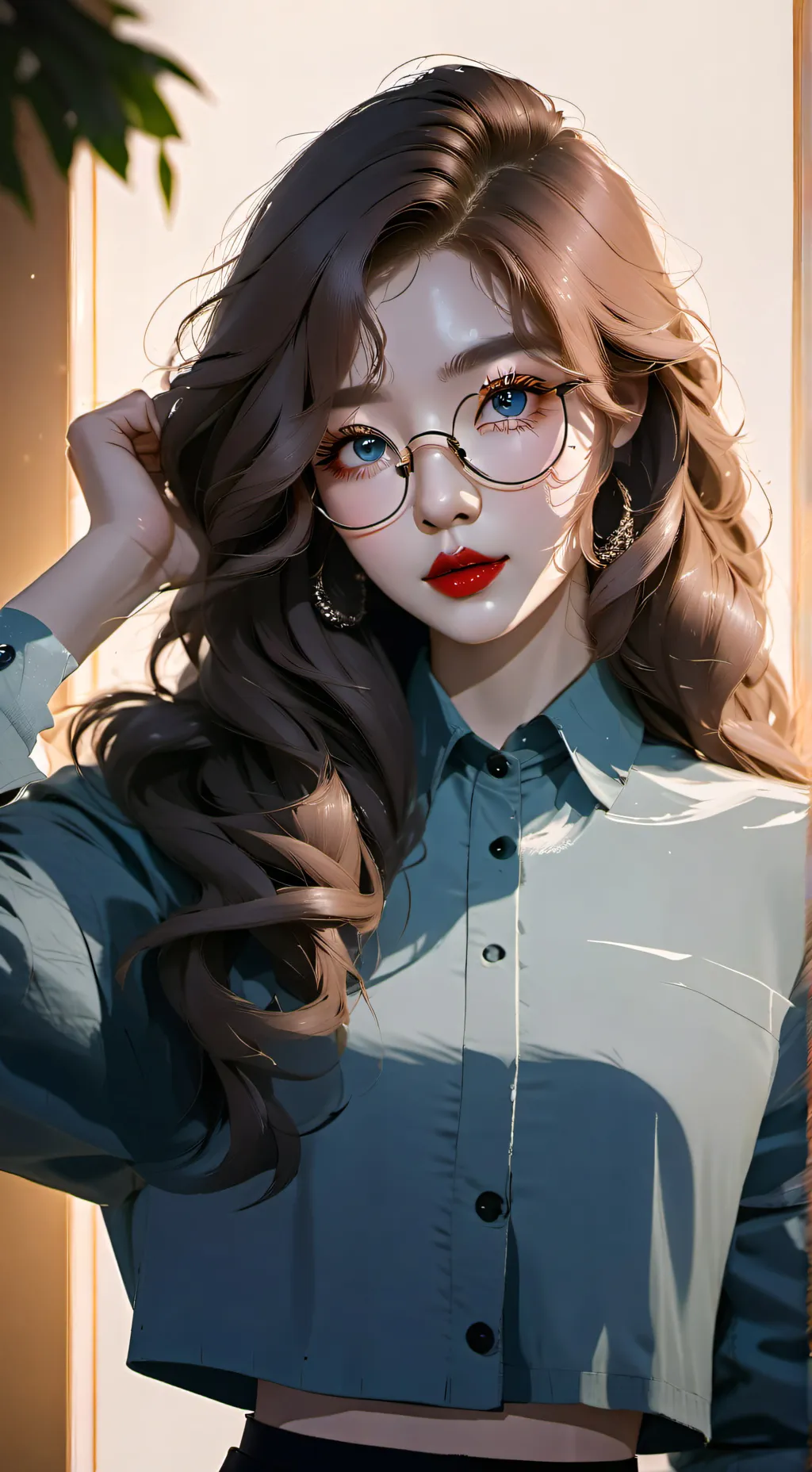 ai character: roomates background