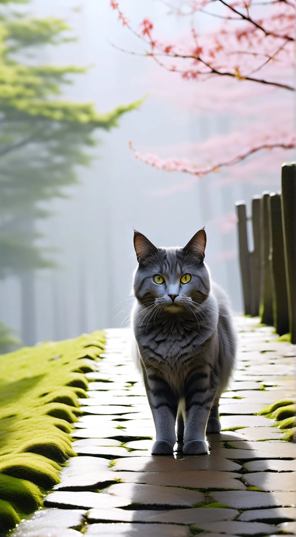 ai character: le chat background