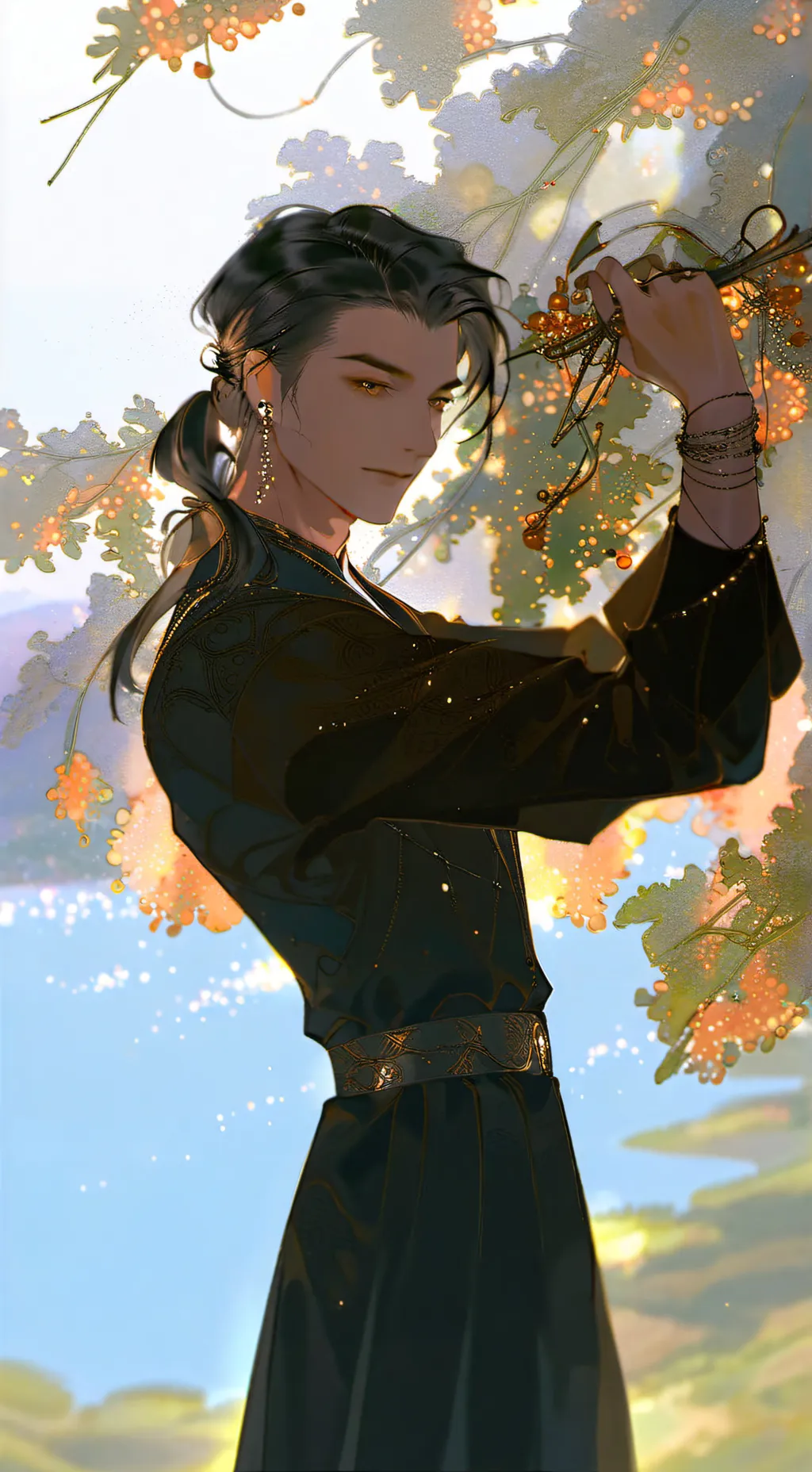 ai character: Geto background