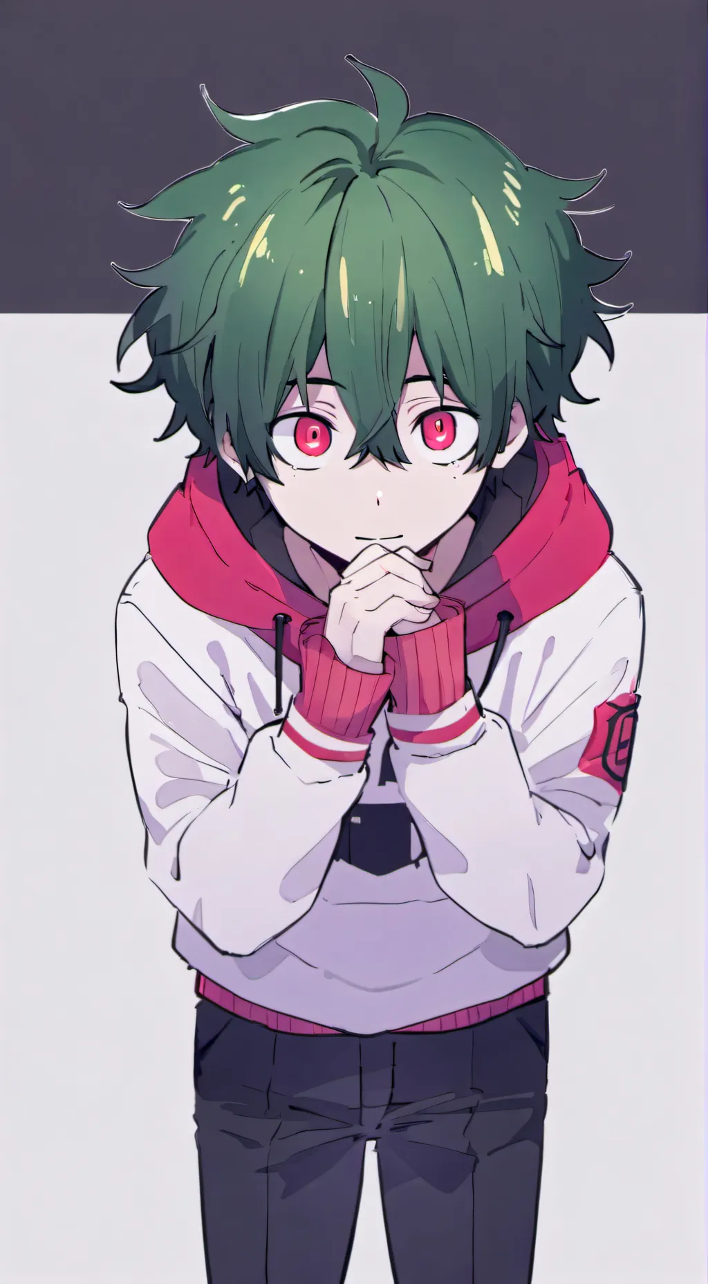 ai character: Deku background