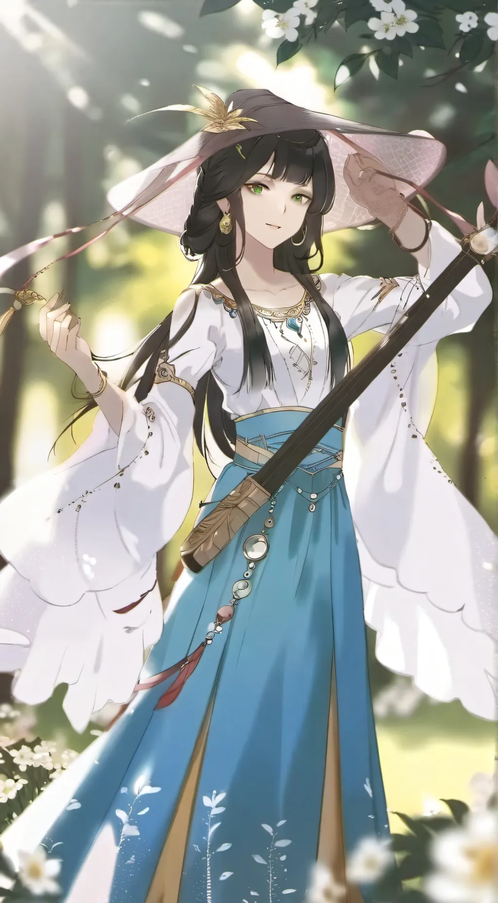 ai character: ARABIC! background