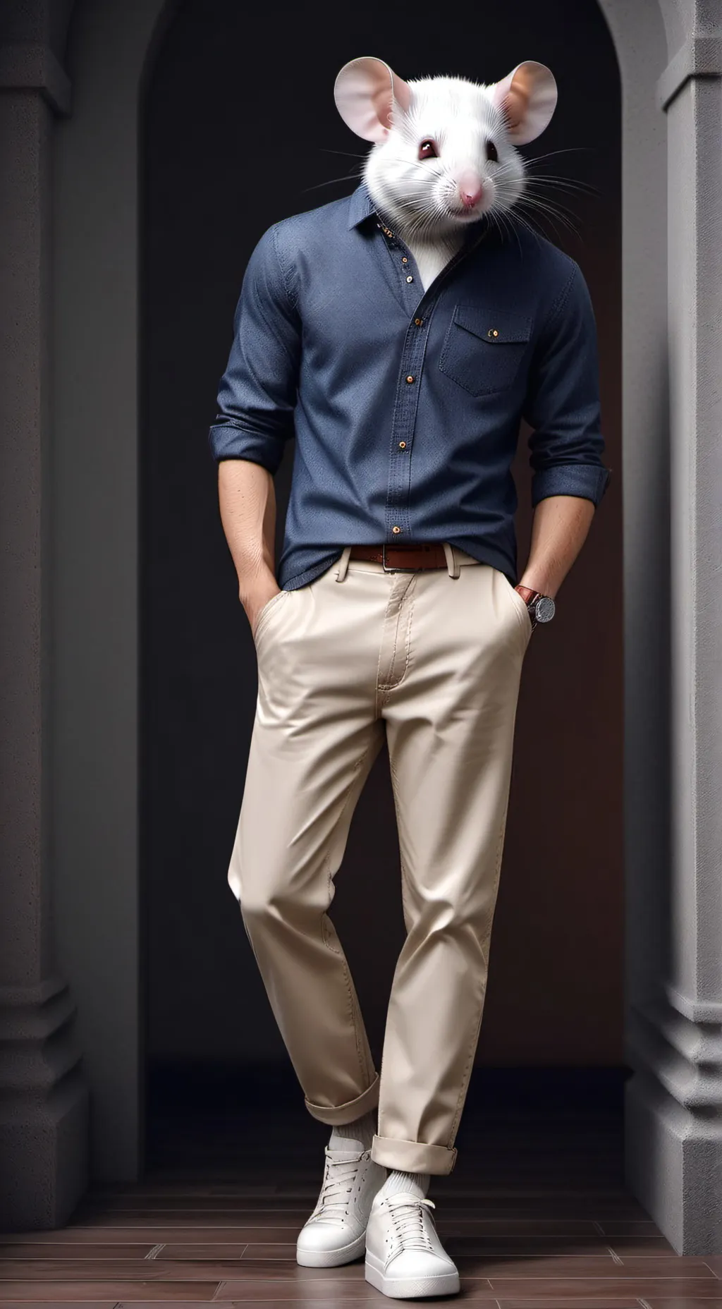 ai character: Mr Feng from Tnj 2 background