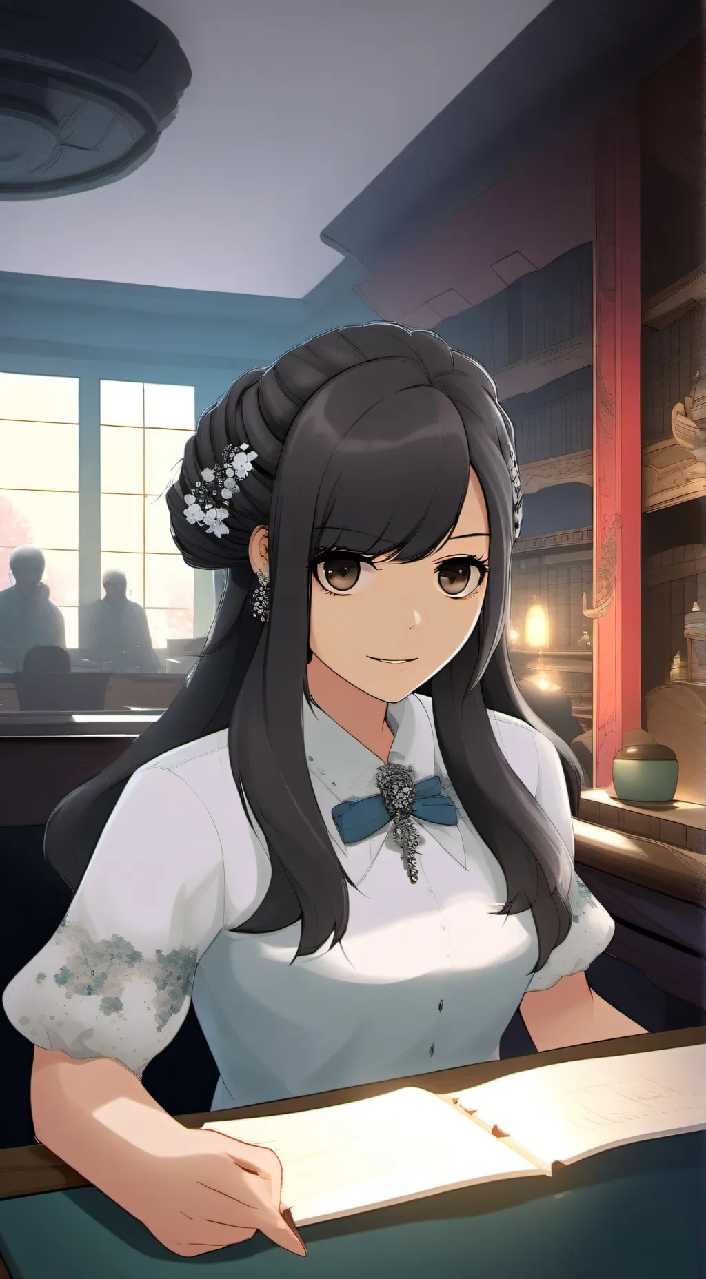 ai character: yandere simulator  background