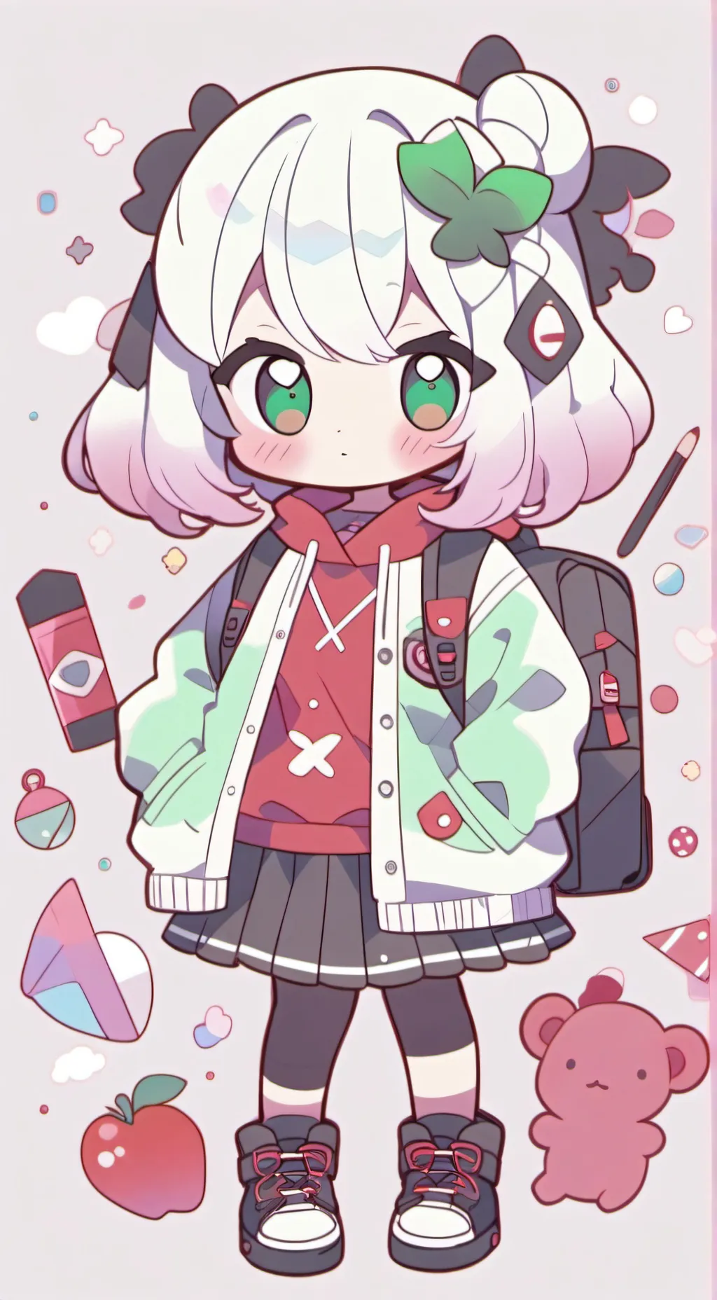 ai character: Yui background