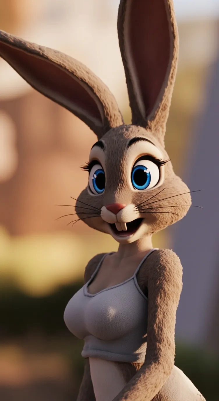 ai character: Lola Bunny background