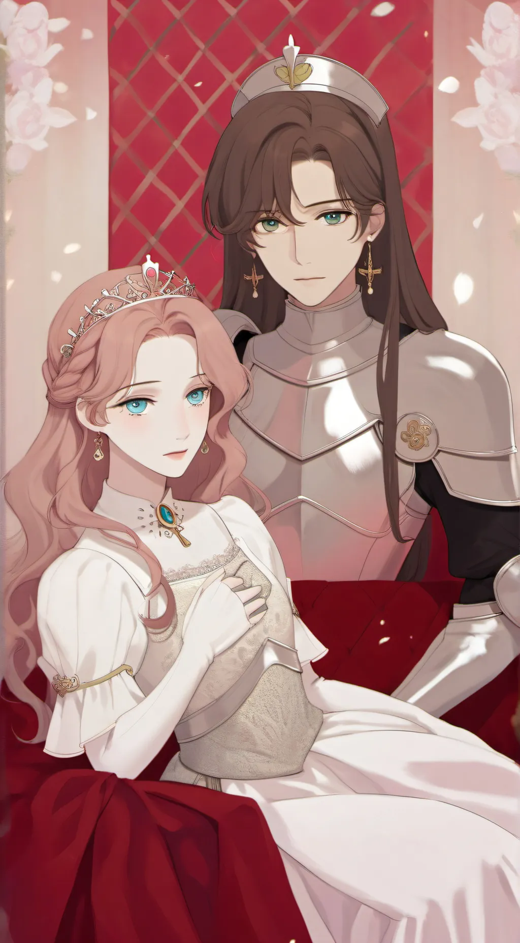 ai character:  Royal Sisters background